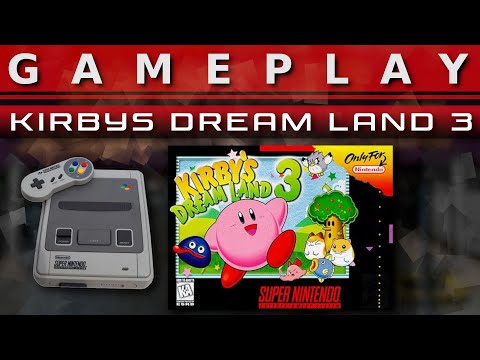 Video Gameplay : Kirbys Dream Land 3 [SNES]