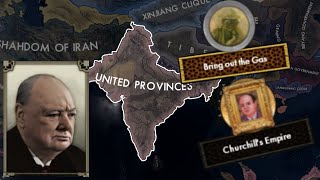 Insane Churchill reunifies the British Raj (HOI4) (RF)