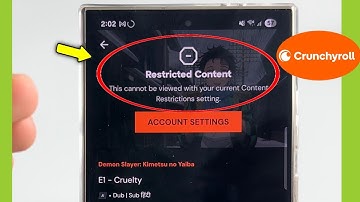 Fix Crunchyroll | Restricted Content This cannot be viewed with your current Content Restrictions 