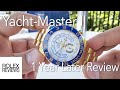 Yacht-Master II 1 Year Later Review (116688 18k Yellow Gold) 4K 60 FPS!
