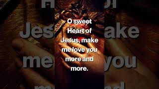 Doux Coeur de Jésus | Sweet Heart of Jesus #shorts Resimi