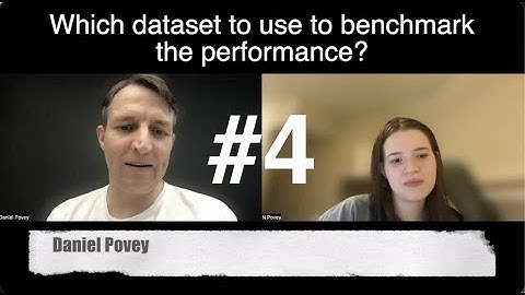 Dan Kaldi #4 Which dataset to use to benchmark the performance?