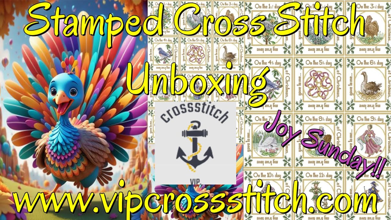 VIP CROSS STITCH SALE! 2 OF 3 #vipcrossstitch #flosstube # ...