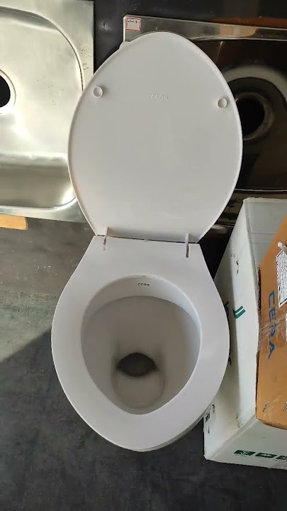 Cera P Trap Comod With Cover- 2860 MRP, Unboxing✌ Simple & best.