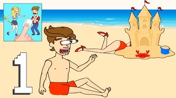 Girl Story, Delete Puzzle - All levels 1-100 - Gameplay Walkthrough Android Part 1 - Dop Puzzle Game