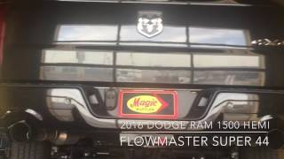 2016 Dodge Ram 1500 HEMI w Flowmaster Super 44 Muffler