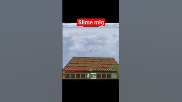 Impossible Slime Block Clutch 🤯in a Million MLG Minecraft But I Survive #shorts #minecraft #viral