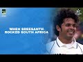 Highlights when sreesanth breathed fire to bag 5 wickets in newlands 2011