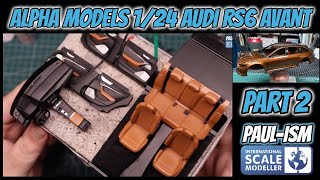 Part 2 - Alpha Model 124 Audi Rs6 Avant Video Build