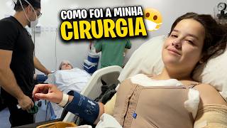 MINHA SEGUNDA CIRURGIA PLÁSTICA! 😱