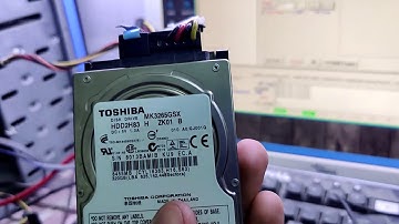 Toshiba MK3265GSX connected on SeDiv