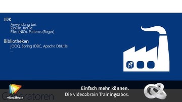 Java 8 Neuerung Tutorial: Streams erzeugen |video2brain.com