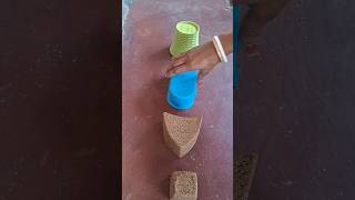 Sand Cake making and breaking 🌽#shorts #subscribe #viralvideo #funny #like