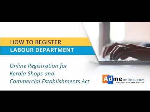 Kerala Shops and Establishment Online Registration | How to register a small shop in kerala