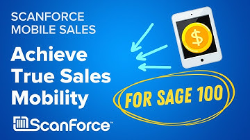 ScanForce Mobile Sales for Sage 100