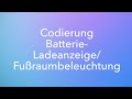 Audi A4 B8 Avant - Codierung Batterie-Ladeanzeige und Fußraumbeleuchtung