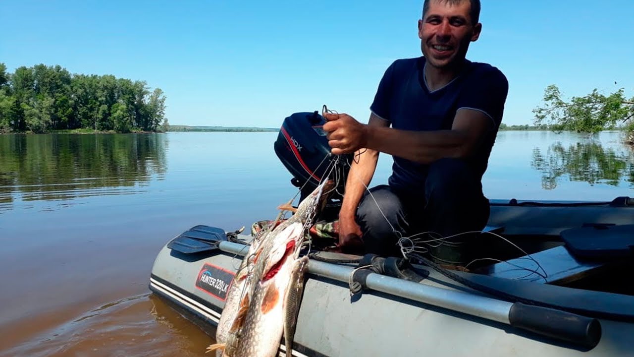 Троллинг на оке видео