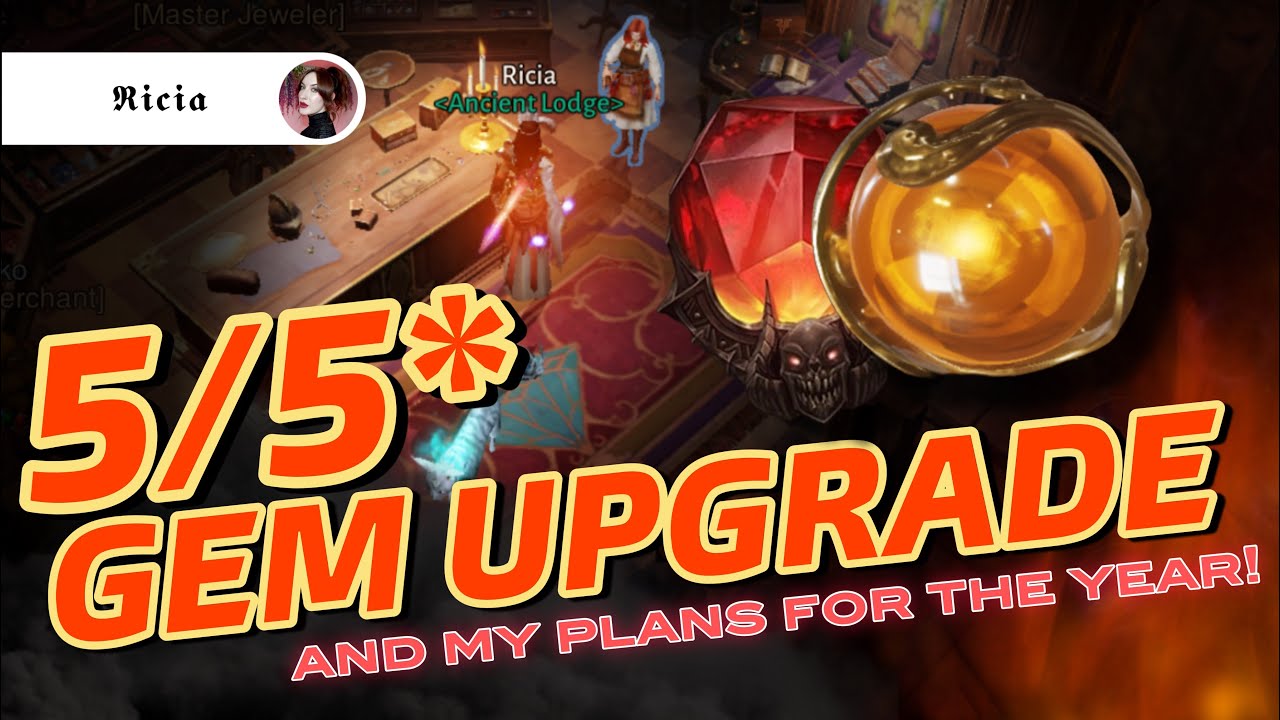 5/5* LEGENDARY GEM UPGRADE! And My Gem Plans For The Year! Diablo