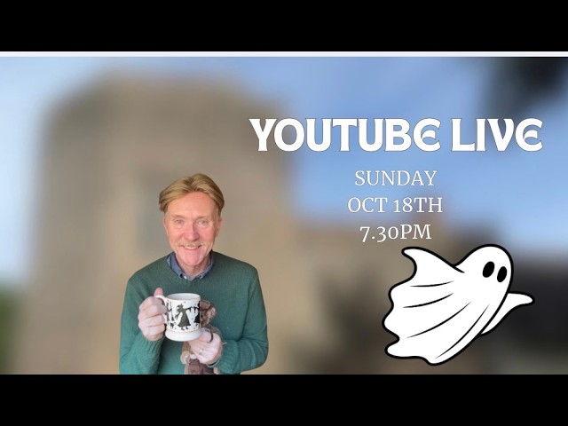 Biscuits, tea and a YouTube Live from the Little Castle