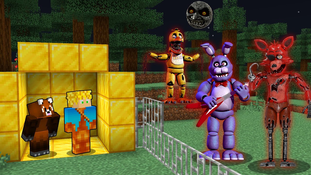 BASE DE OURO 100 SEGURA CONTRA MONSTROS DE TERROR ! YouTube