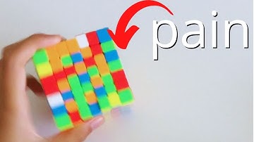 (timelapse) 7x7 Rubik