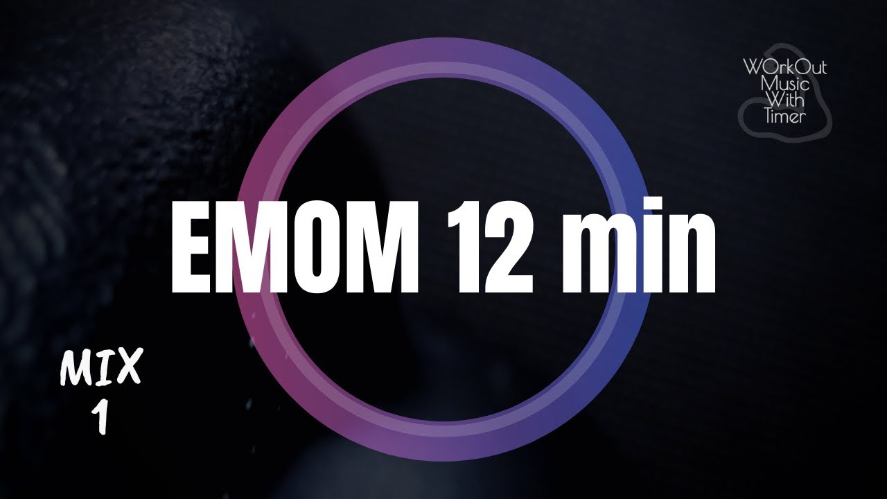 Workout Music With Timer - Emom 12 Min - Mix 2