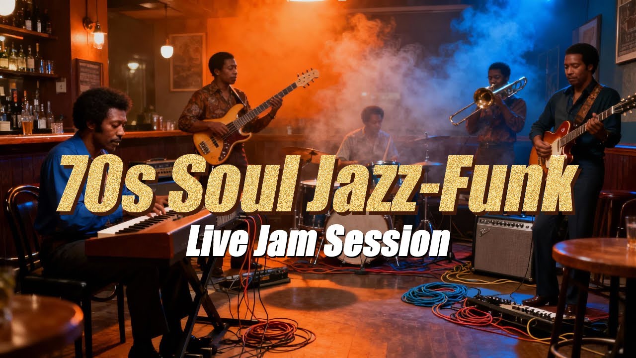 Funk Performance 70s Soul Jazz Funk Live Session — Funky Night Jam - YouTube