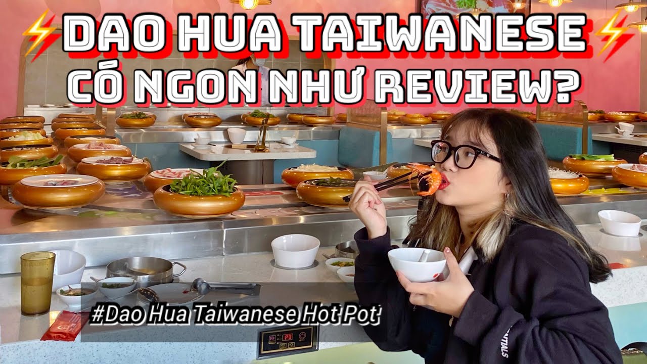 REVIEW LẨU BĂNG CHUYỀN DAO HUA TAIWANESE HOT POT HÀ NỘI // Lẩu Đài Loan |TEP FOOD|