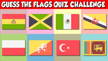 RAAD DE VLAGGEN 3 SECONDEN | 50 VLAGGEN QUIZ UITDAGING | LAND QUIZ