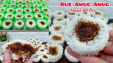 CARA MUDAH MEMBUAT AWUG AWUG TEPUNG KETAN CAMPUR SEMUA BAHAN DAN KUKUS SIMPLE BANGET ‼️ HASIL BANYAK