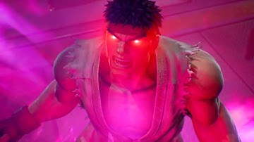 Thanos taking Dark Hado from Ken in Marvel VS Capcom Infinite.