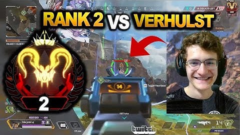 TSM Verhulst team vs ChaoticMuch ( RANK2 ) team in new ranked!! WHO WON? ( apex legends )