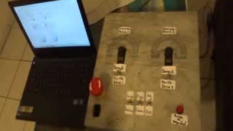 control dos motores instrumentación virtual