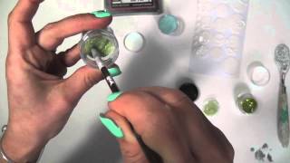 How to Emboss with Glitter Without the Mess