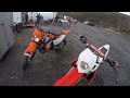 Wern Ddu Quarry - Gas Gas EC300 & KTM 250 TPI & 300 (some of the fun, most of the fails!)