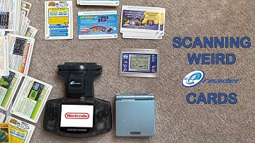 Scanning obscure e-Reader cards (Kirby Puzzle, Air Hockey-e, Pokemon, + more)
