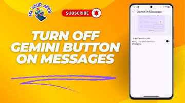 How to Turn Off the Gemini Button on the Messages App