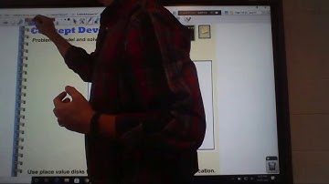 Multiplying with Place Value Disks
