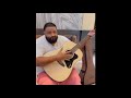 Dj khaled plays guitar