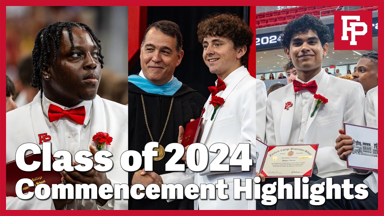 Fairfield Prep Class of 2024 Commencement Highlights - YouTube