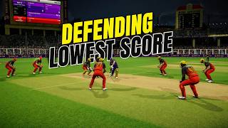 Can I Defend the Lowest Total Ever? | Cricket 26 IPL Gameplay 😱