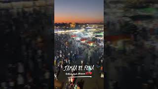 Jamaa el fena #morocco #Marrakech #travel #vlog #shorts