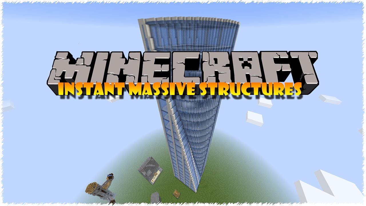 Ro Minecraft Mod Showcase Instant Massive Structures 1 7 10 Hd Youtube