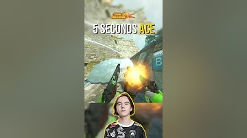 DONK’s fastest ACE ever 😱  #cs2 #csgo #counterstrike #cs2clips #donk #faceit #faceit10lvl  #gaming