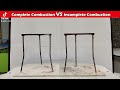 Complete Combustion Vs Incomplete Combustion
