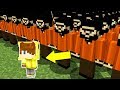 1000 TANE RECEP İVEDİK ORDUSU VS ISMETRG! - Minecraft