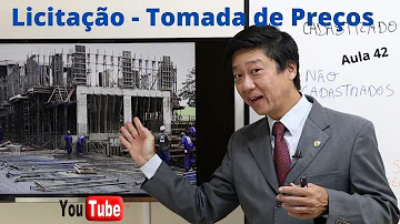 O que é modalidade de licitação tomada de preços?