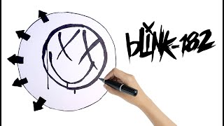 How to Draw the Blink 182 Logo 🤘