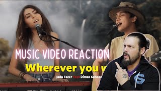 Dimas Senopati ft Jada Facer - Wherever You Will Go(The Calling Cover) - First Time Reaction
