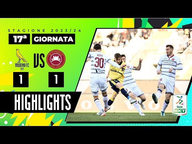 Highlights Serie BKT: Cittadella - Modena 0-0 